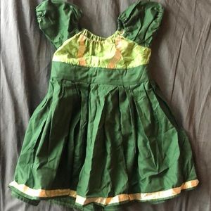 Custom made princess style dress 18 months (Shrek)